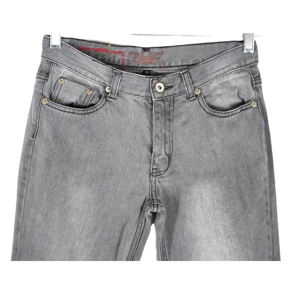 West 49 Jeans Womens Size 28 Gray Denim Skinny Skater - Picture 2 of 12